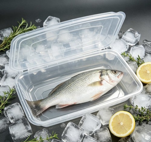 PP square basin-style food container
